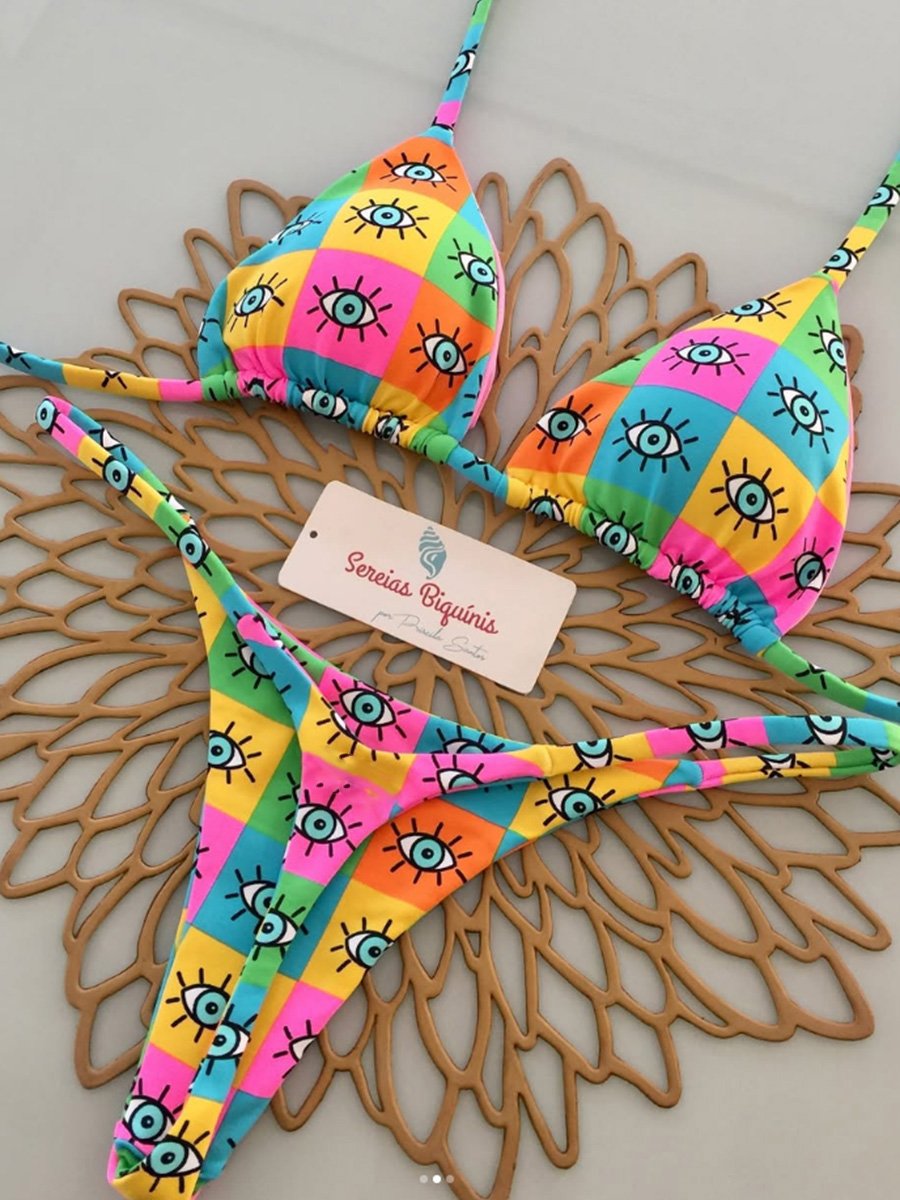 Micro Bikinis 2026 Women Swimsuit New Sexy Swimwear Halter Bikini Set Brazilian Biquini Female Thong