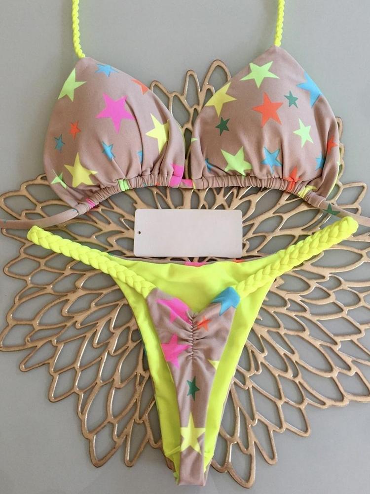 Bikini High Waist Swimsuit Sexy Thong Bikini Set Zebra Print Women Brazilian Swimwear 2026 New