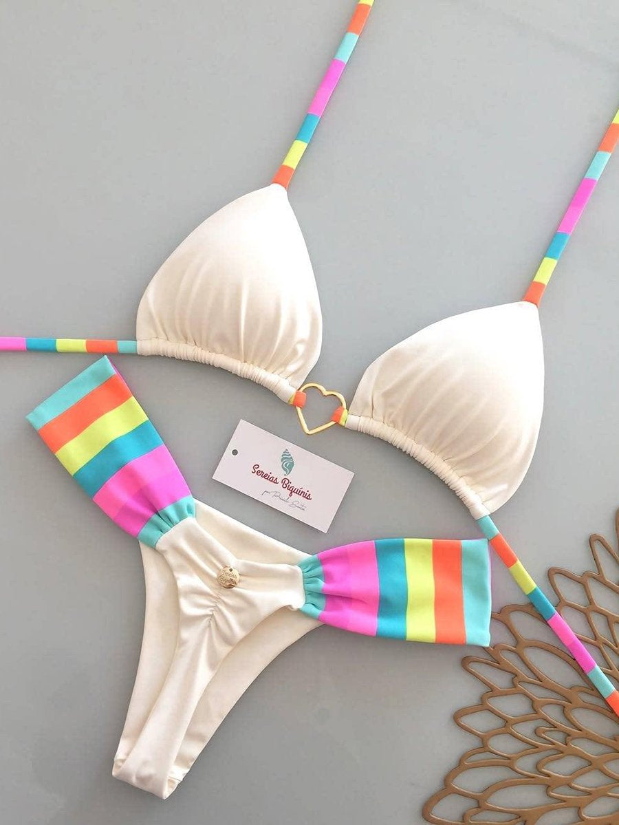 Micro Bikinis 2026 Trends Women Swimsuits Sexy Swimwear Brazilian Bikini Set Thong Biquini Print