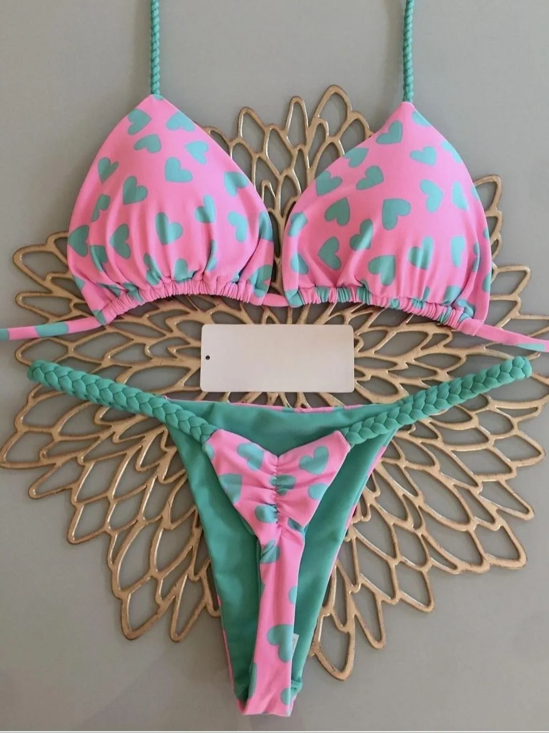 Bikini High Waist Swimsuit Sexy Thong Bikini Set Zebra Print Women Brazilian Swimwear 2026 New