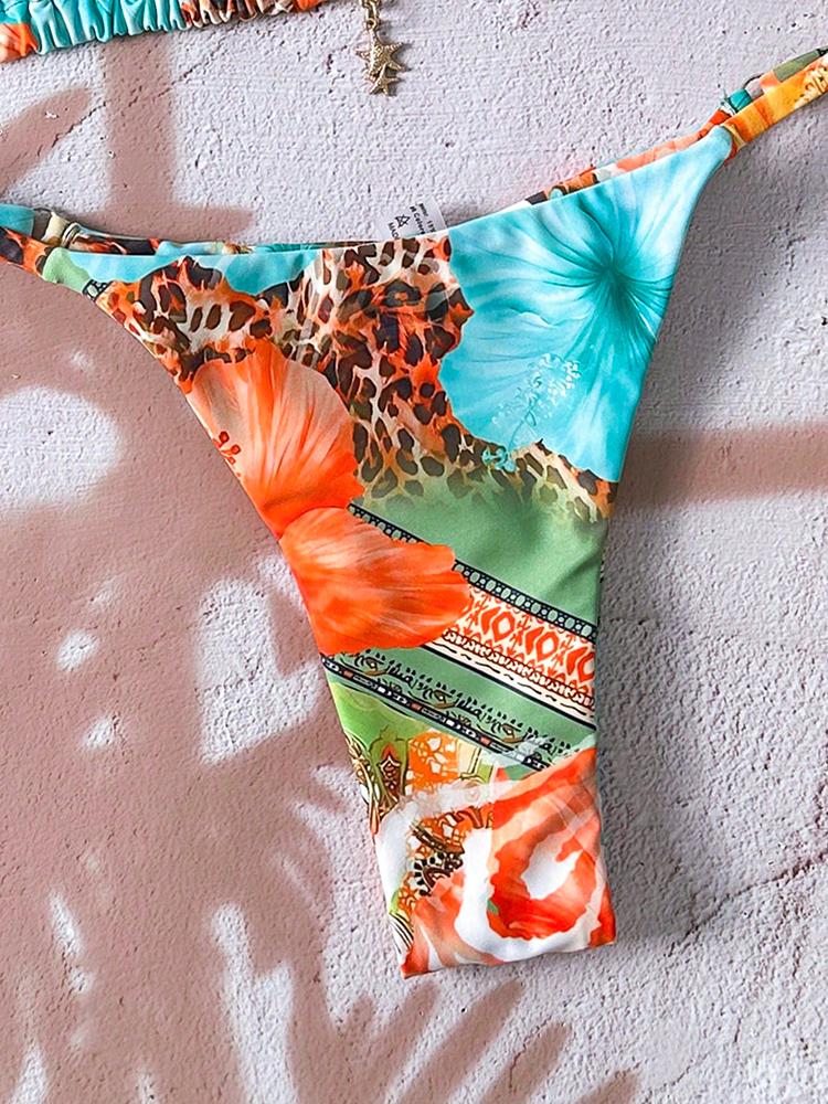 Micro Bikini Women Swimsuit Two-Piece Bathing Suit Woman Swimwear 2026 Sexy Leopard Push Up Thong