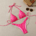 Sexy Leopard Micro Bikini 2026 Women Swimsuit String Female Swimwear Thong Bikinis Set Brazilian