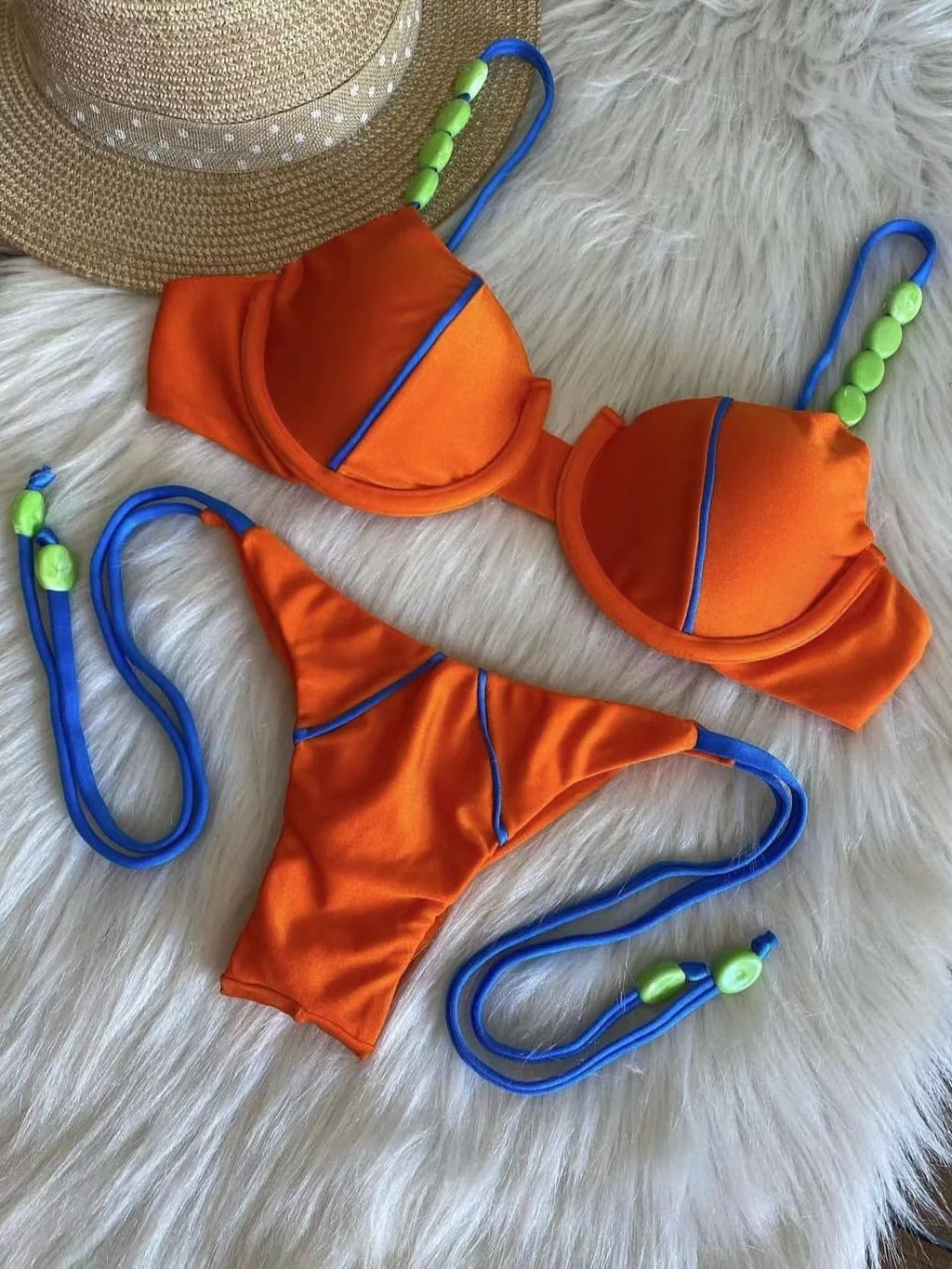 RUOTONGSEPT New Sexy Push up Bikini Set Swimsuit Women's low-waist Swimwear For Female Two Piece