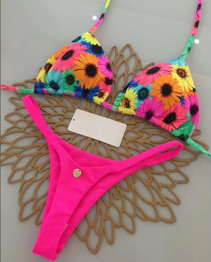 New Bikini Women Swimsuit Beach Vacation Swimwear Leopard Printed Sexy Bikini Set Beachwear Swimsuit