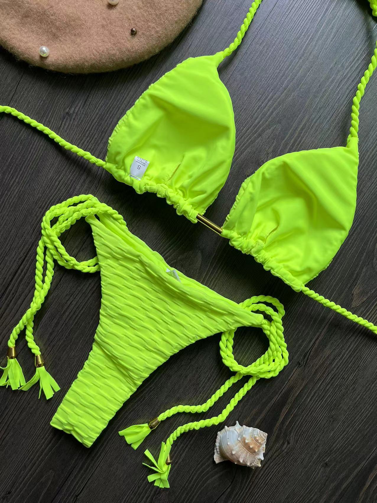 RUOTONGSEPT Sexy Bikini Set 2026 Swimsuit Women Swimwear Push Up Thong Brazilian Bathing Suit Beach