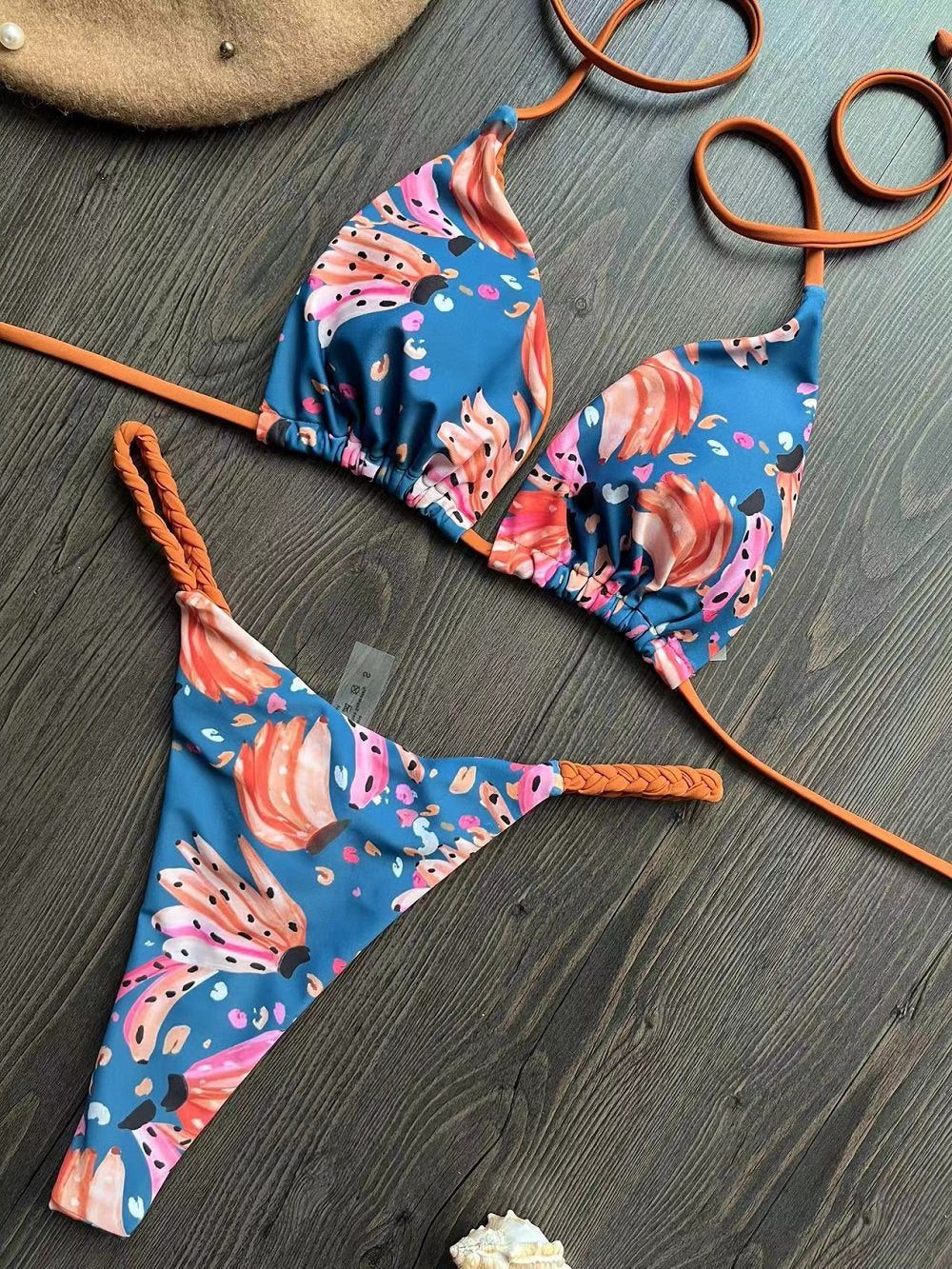 Bikini High Waist Swimsuit Sexy Thong Bikini Set Zebra Print Women Brazilian Swimwear 2026 New