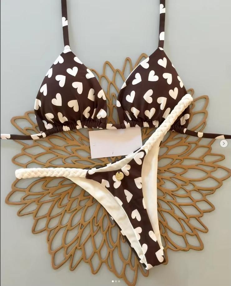 New Bikini Women Swimsuit Beach Vacation Swimwear Leopard Printed Sexy Bikini Set Beachwear Swimsuit