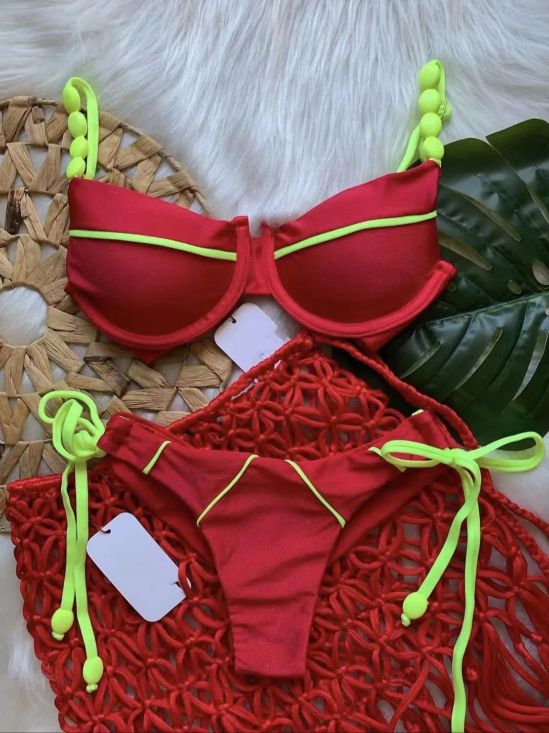 RUOTONGSEPT New Sexy Push up Bikini Set Swimsuit Women's low-waist Swimwear For Female Two Piece