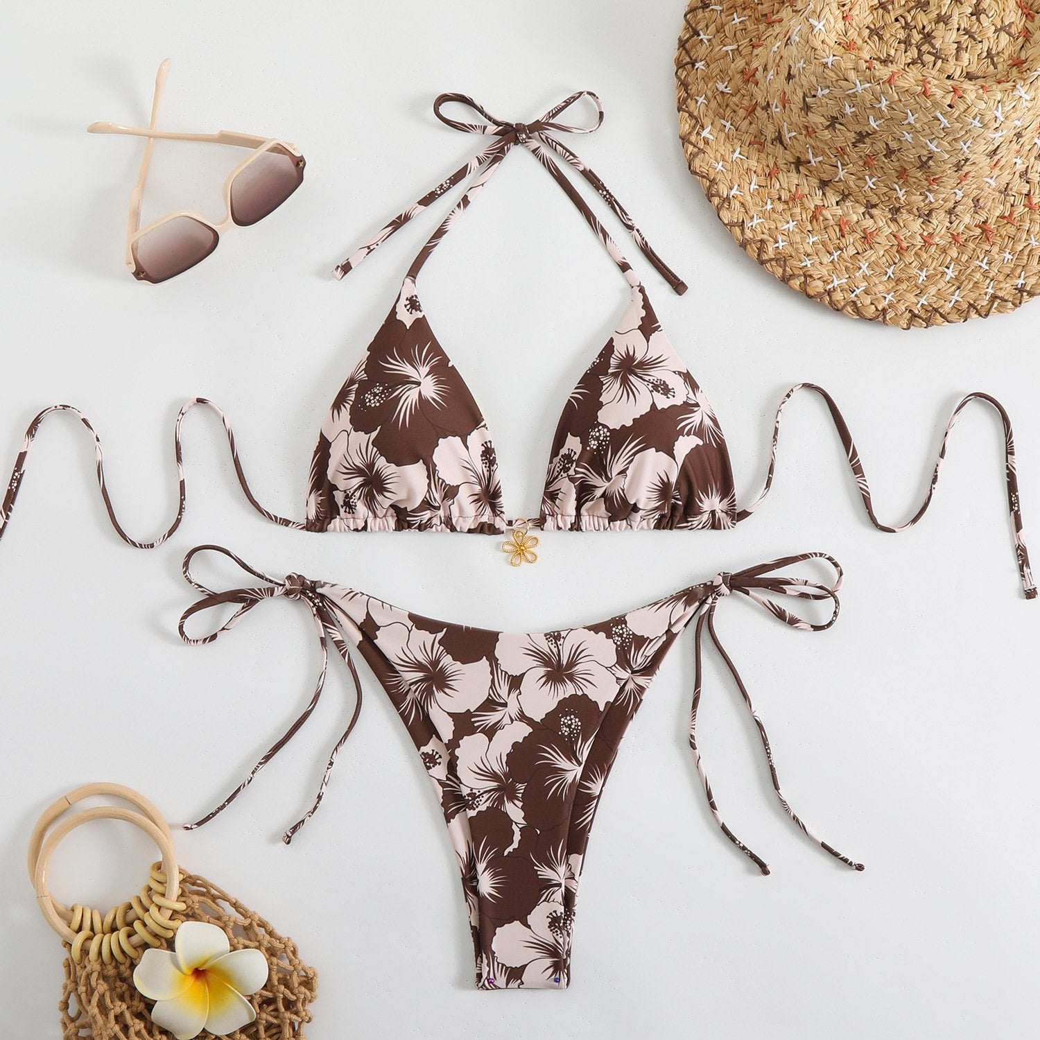 Sexy Micro Bikini Women's Swimsuit 2026 Trend Female Swimwear Two-piece Thong Bikinis Sets Beach