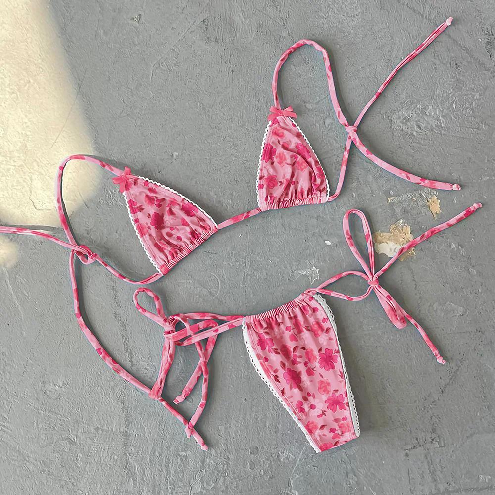 Micro Bikini Push Up Women Swimsuits 2026 Sexy Female Swimwear Brazilian Bikini Set Thong Biquini