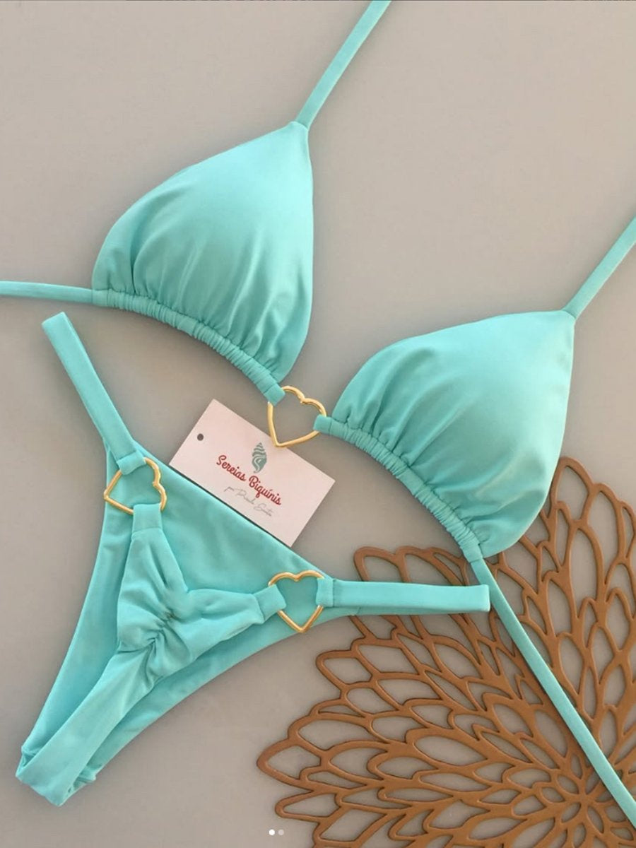 Micro Bikinis 2026 Women Swimsuit New Sexy Swimwear Halter Bikini Set Brazilian Biquini Female Thong
