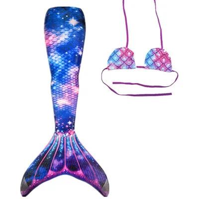 New Kids Adult Swimming Mermaid Tail Girl Mom Cosplay Mermaid Costume Children Party Gift Fantasy