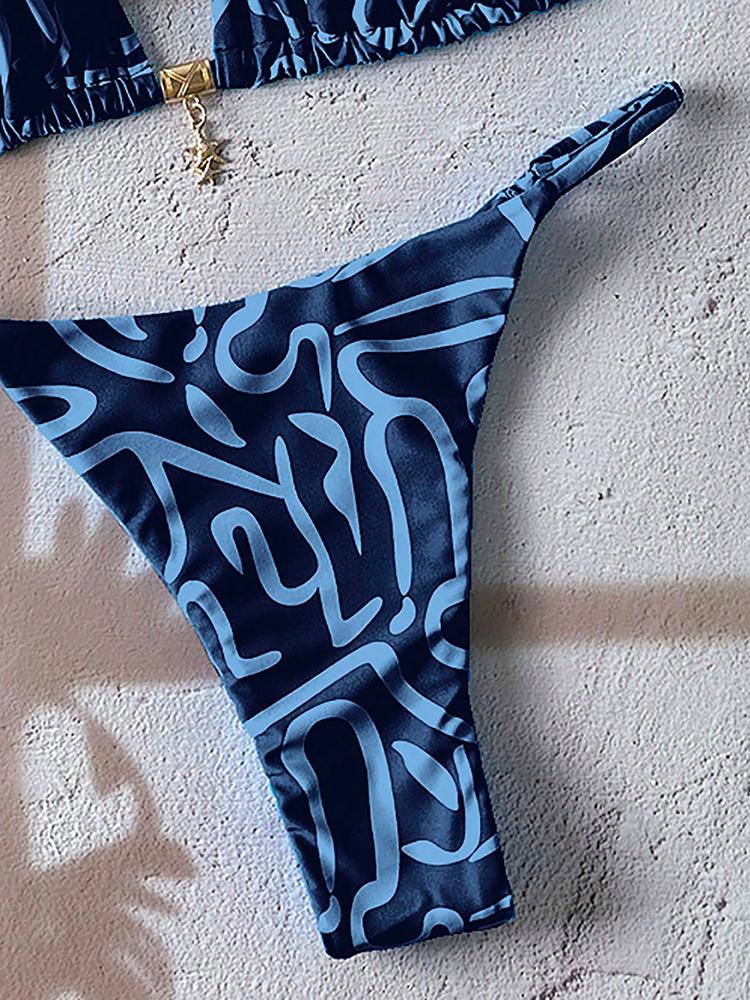 Micro Bikini Women Swimsuit Two-Piece Bathing Suit Woman Swimwear 2026 Sexy Leopard Push Up Thong