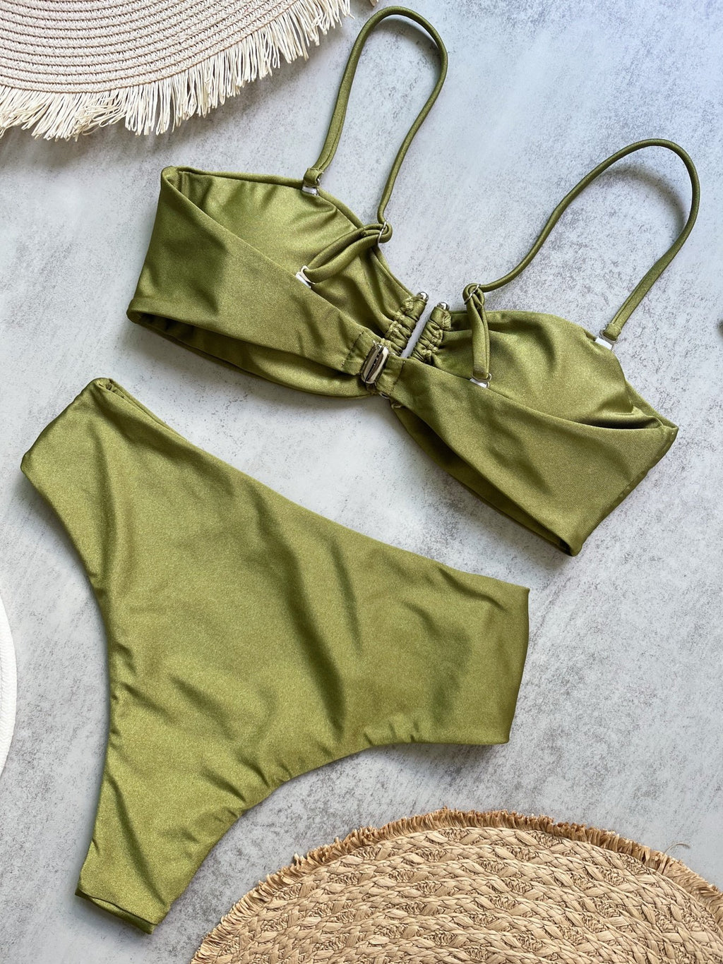 Bandeau Bikini Push Up Women Swimsuits 2026 Sexy Female Swimwear Brazilian Bikini Set Thong Biquini
