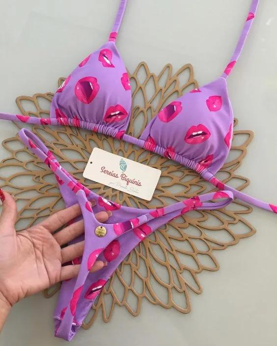 New Bikini Women Swimsuit Beach Vacation Swimwear Leopard Printed Sexy Bikini Set Beachwear Swimsuit