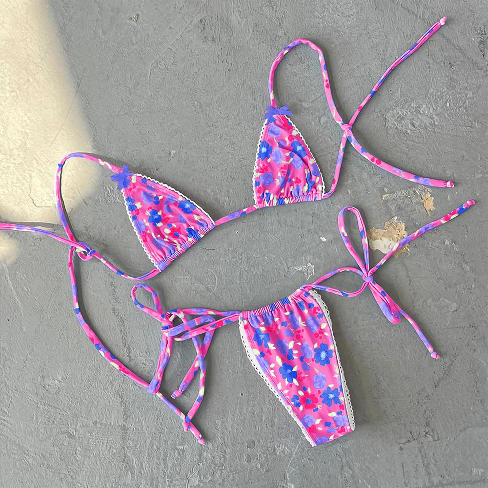 Micro Bikini Push Up Women Swimsuits 2026 Sexy Female Swimwear Brazilian Bikini Set Thong Biquini