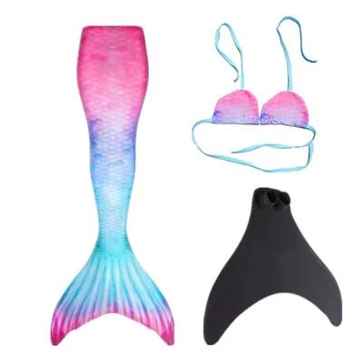 New Kids Adult Swimming Mermaid Tail Girl Mom Cosplay Mermaid Costume Children Party Gift Fantasy
