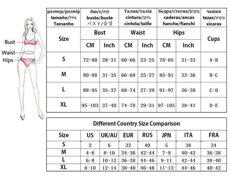 Luxury Design Women's Sexy Small Chest Push-up Kini Set Swimsuit Brand Beach Swimsuit Print