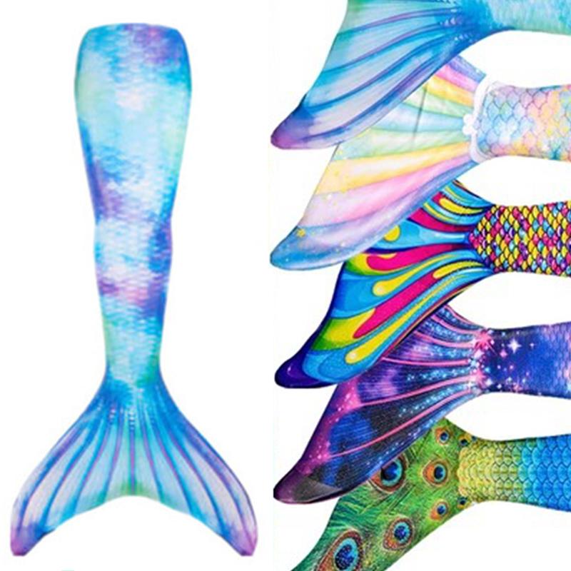 2026 New Kids Girls Swimming Mermaid Tail Mermaid Costume Cosplay Child Adult Birthday Gift Fantasy