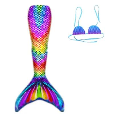 New Kids Adult Swimming Mermaid Tail Girl Mom Cosplay Mermaid Costume Children Party Gift Fantasy