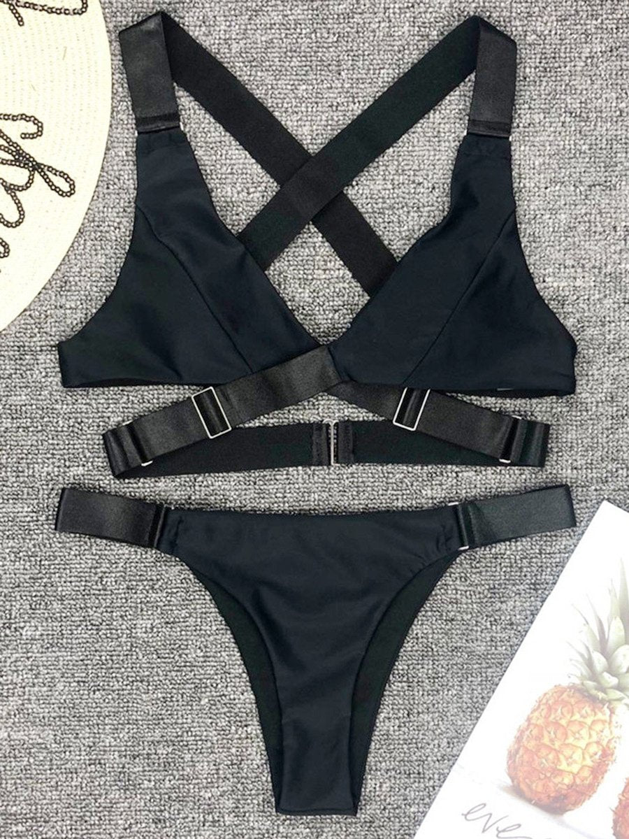 Sexy Brazilian Velvet Bikini 2026 Women Swimsuit Female Swimwear Two Pieces Bikini set Adjust