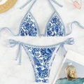 2026 Halter String Triangle Two Piece Bikini Women Swimwear Female Swimsuit Bathers Bathing Swimming