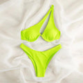 Sexy Bikinis Swimsuits Cut Out Women's Swimwear 2026 One Shoulder Biquini High Cut Bathing Suits
