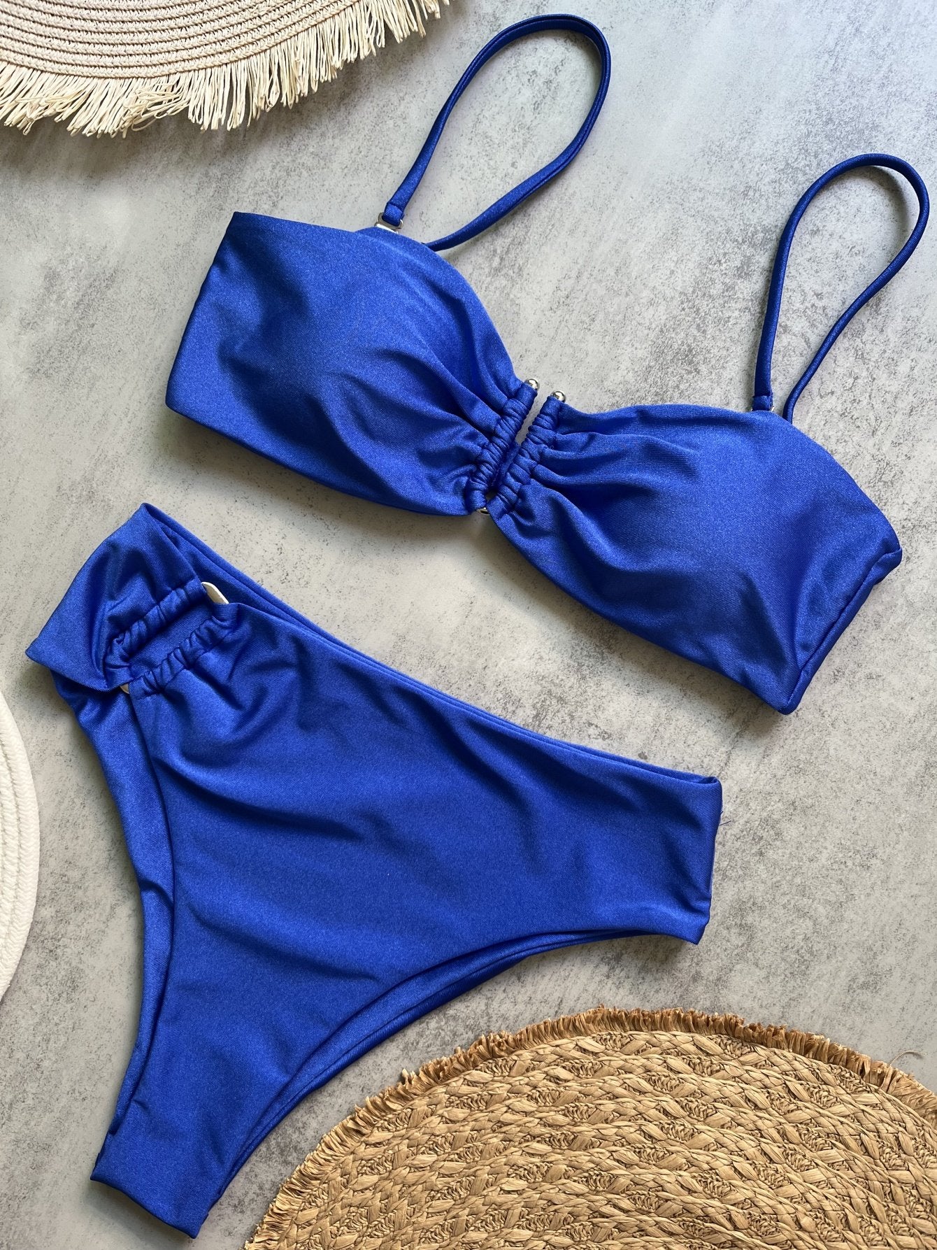 Bandeau Bikini Push Up Women Swimsuits 2026 Sexy Female Swimwear Brazilian Bikini Set Thong Biquini